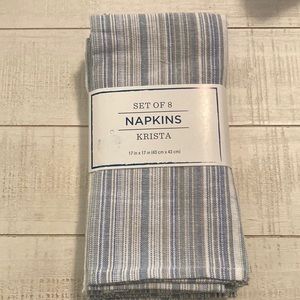 Linen dinner napkins